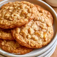 Apple Cinnamon Oatmeal Cookies in 34 Min