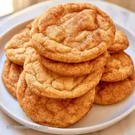 Apple Snickerdoodle Cookies with Cider