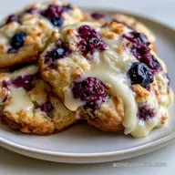 Blueberry White Chocolate Cookies in 32 Min