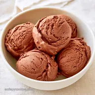 Brownie Batter Ice Cream in 25 Minutes