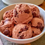 Brownie Truffle Ice Cream in 50 Minutes
