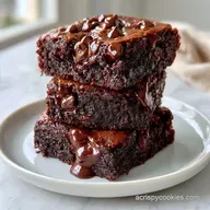 Chocolate Chip Brookies for 16 Squares