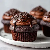 Chocolate Cupcakes With Chocolate in 45 Minutes