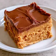 Chocolate Peanut Butter Bars in 17 Min