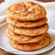 Cinnamon Sugar Apple Cookies with Applesauce