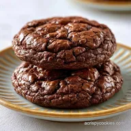 Fudgy Cocoa Powder Brownie Cookies