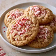 Cookies With Candy Canes with Applesauce