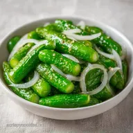 Refrigerator Pickles: Shatter Crisp