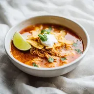Easy Chicken Tortilla Soup: Rich and Velvety