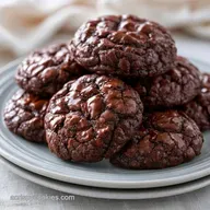 Easy Cocoa Brownie Cookies for 12