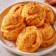 Fall Ice Cream Recipe with Pumpkin Puree