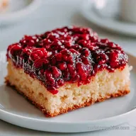 Glazed Berry Sugar Cookie Bars for 48