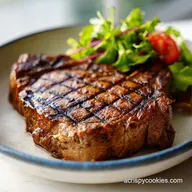 Grilled Ribeye Steak Time for Medium Rare