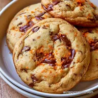 Halloween Chocolate Chip Cookies: Golden