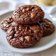 Melted Chocolate Brownie Cookies in 27 Min