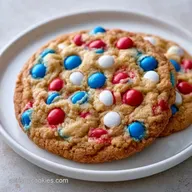 Patriotic MM Sugar Cookies in 27 Minutes