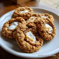 Peanut Butter Marshmallow Cookies: Chewy