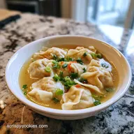 Easy Potsticker Soup Recipe with Ginger