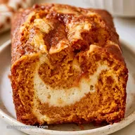 Pumpkin Bread with Cream Cheese: Tender