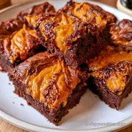 Pumpkin Cheesecake Brownies for 16 Bars