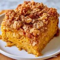 Pumpkin Crumb Cake with Almond Flour