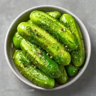 Dill Pickles in 20 Minutes