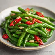 Spicy Pickled Green Beans in 15 Minutes