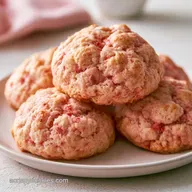 Strawberry Shortcake Cookies in 20 Minutes