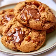Toffee Chocolate Chip Cookies: Brown Butter