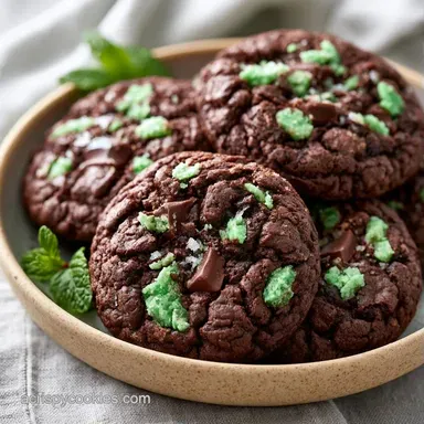 Andes Candy Cookies in 25 Minutes Recipe Card