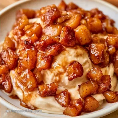 Apple Pie Ice Cream with Fuji Apples