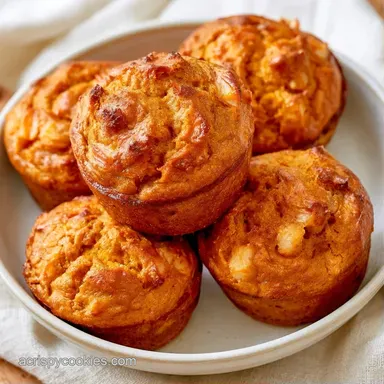 Apple Pumpkin Muffin for 12 Servings Recipe Card