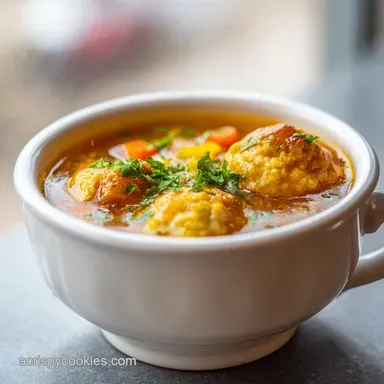 Authentic Albondigas Soup Recipe for 6 Servings Recipe Card