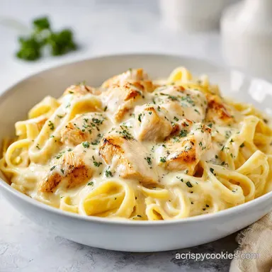 Best One Pot Chicken Alfredo Pasta in 30 Minutes Recipe Card