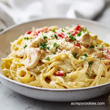 Best One Pot Chicken Alfredo Pasta in 30 Minutes
