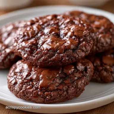 Chocolate Brownie Cookies in 27 Minutes Recipe Card