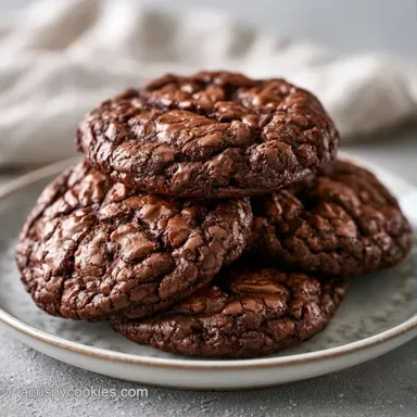 Box Mix Brownie Cookies in 20 Minutes Recipe Card