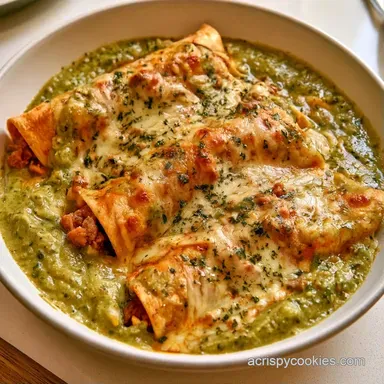 Breakfast Enchiladas in 40 Minutes Recipe Card