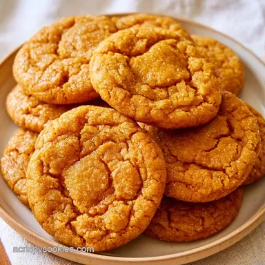 Brown Butter Pumpkin Cookies in 31 Min Recipe Card