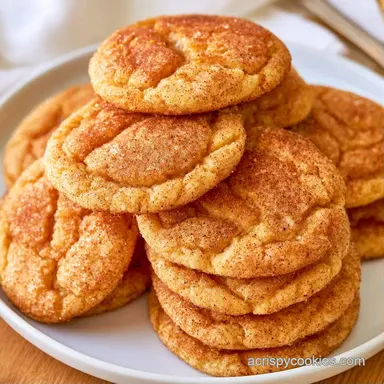 Chewy Brown Butter Snickerdoodle Cookies Recipe Card