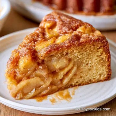 Brown Sugar Apple Cake for 12 Slices