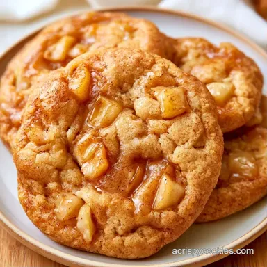 Brown Sugar Apple Cookies: Soft and Chewy Recipe Card