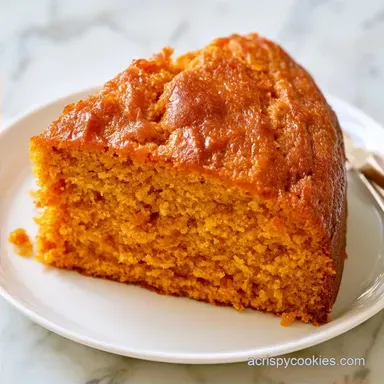 Brown Sugar Pumpkin Cake for 12 Servings