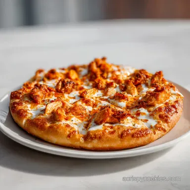 Buffalo Chicken Pizza Recipe: Crispy Crust Recipe Card