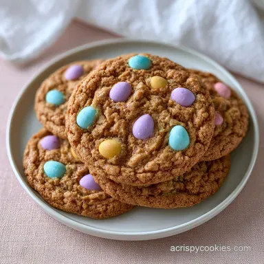 Cadbury Mini Egg Cookies: Brown Butter