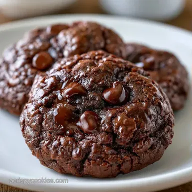 Cake Mix Brownie Cookies in 15 Minutes Recipe Card