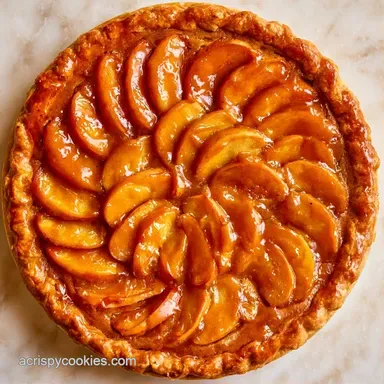 Caramel Apple Pumpkin Pie for 8 Slices Recipe Card
