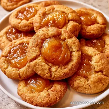 Caramel Apple Thumbprints in 27 Minutes Recipe Card