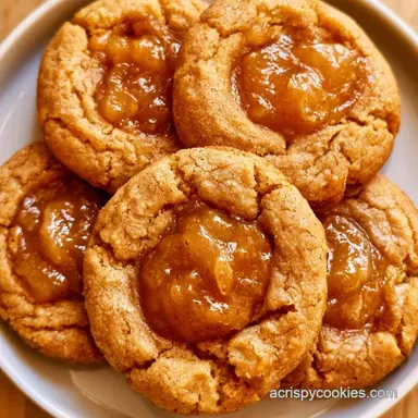 Caramel Apple Thumbprints in 27 Minutes