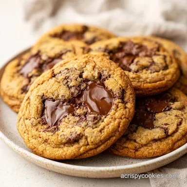 Chewy Chocolate Chip Cookies: Crispy Recipe Card